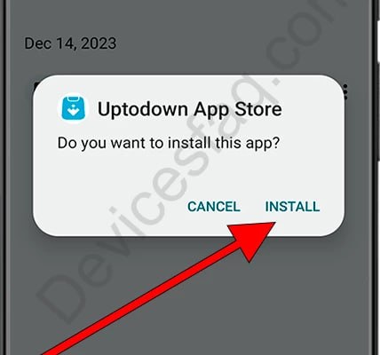 Installer l’APK VIVIDY